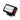 Raymarine A80811 PoE injector 12-24 V DC 5 Gb, black metal box with white label, green terminals and red Ethernet ports