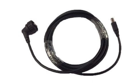 Raymarine A80578 Axiom XL touchscreen USB input cable right-angled, coiled black cable with a right-angle plug