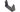 Lowrance GB-14 000-0101-99 black gimbal bracket with two slotted arms and mounting holes, angled view