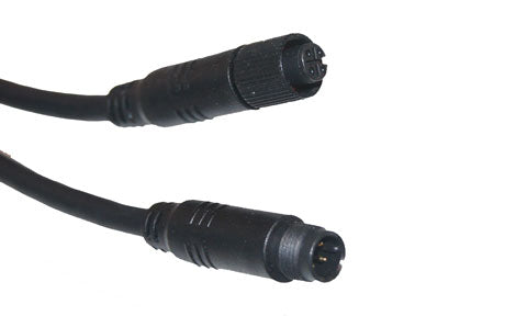 Raymarine E06017 5 m camera extension cable for CAM50 and CAM100, black cable with two small round plugs