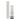 Garmin 010-13123-00 QuickFit 22 watch bands in Carrara white silicone with black buckle, strap pair