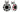 Kicker KM Marine 11 inch horn tower system in white, KA44KMTC114W, two large white tower speakers with horns and red LEDs