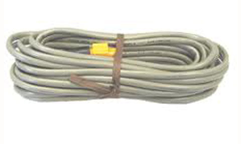 B&G Simrad Lowrance 000-0127-37 15.2 m yellow plug Ethernet cable, coiled grey cable with a yellow plug