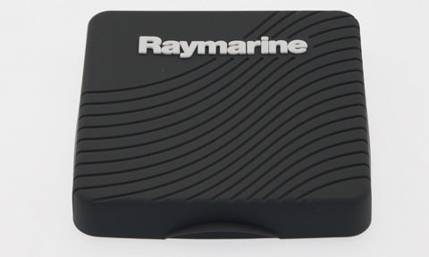 Raymarine A80357 silicone suncover in grey for square instruments i50, i60 and i70, dark grey cover with logo