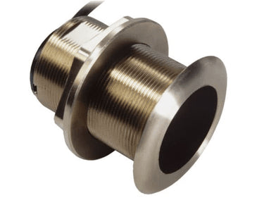Airmar xSonic B60 20 degree transducer, 000-16188-001, bronze thru-hull body with a black oval face