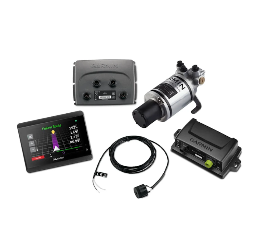 Garmin Compact Reactor 40 010-02794-07 hydraulic autopilot with GHC 50: ECU, pump, CCU, display and sensor