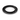 Garmin 010-13348-10 galvanic isolator kit for GT17M-THF transducer, black ring-shaped rubber gasket