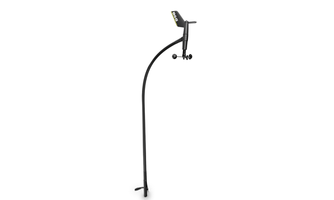B&G 000-14393-001 WS720 1.1 m vertical wind sensor only, tall thin curved black sensor with a vane on top