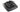 ROKK Mini RLS-404 self-adhesive surface mount base in black with a locking socket and a stainless ring