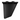 Garmin 010-12832-18 skeg for transducer, black angled fin with two round fixings on the top flange