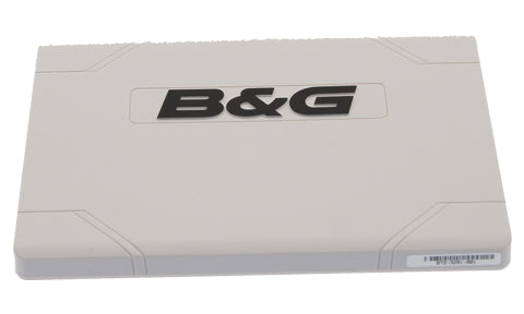 B&G 000-12370-001 Vulcan 7 flush mount sun cover, white padded cover with black B&G lettering