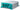 Mastervolt Mac Plus 12/12-50 81205105 converter, angled view of finned heatsink, teal end plates and terminals