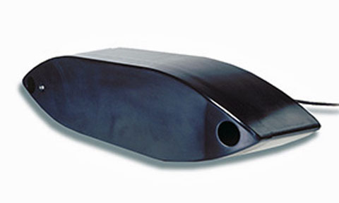 Garmin R99 010-10642-20 2kW through hull depth and temperature transducer, dark blue streamlined housing