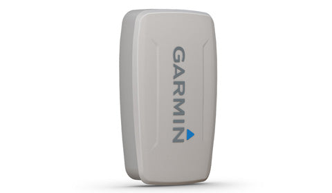 Garmin 010-12670-00 protective cover for Echomap Plus 4Xcv series, light grey with vertical Garmin logo