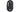 Raymarine R70484 VHF handset hanger, black oval plastic hook bracket with two screw holes