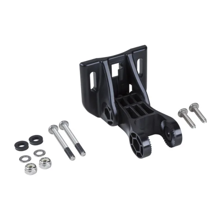 Garmin Panoptix LiveScope LVS12 010-12846-02 transducer transom mount, black bracket with bolts, washers and nuts