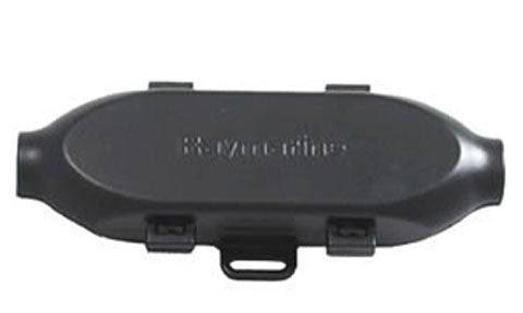 Raymarine E55060 SeaTalk HS crossover coupler, dark grey oval moulded coupler with Raymarine lettering and clips
