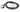 Garmin 010-10922-00 GPSMAP 4000 and 5000 series 2-wire power cable, coiled black lead with fuse and red wire