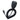Icom HM-214H waterproof microphone, black with coiled cable, round connector and control buttons on the face