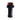 Airmar blanking plug for DST800 transducer, 032-3348601, black plug body with an orange warning label