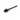 Garmin 010-12826-00 steering actuator, black cylindrical rod with end fitting and Garmin logo, angled view