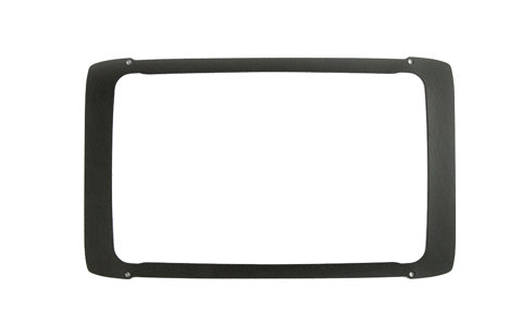 Lowrance Hook2 7 000-14188-001 dash gasket kit: black rubber frame gasket, front view on white