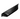 Garmin 010-12224-03 fairing block for thru-hull transducers only, long black streamlined block with a channel