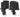 Quick FGBT12540120T00 BTQ125-40 bow thruster 40 kgf 12 V, black thruster beside a black capped version