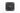 Rokk RL-520 mini adapter plate, black 60mm square plate with four screw holes and a centre mounting socket