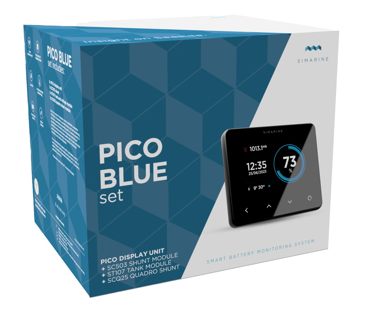 Simarine PICO Blue set retail box