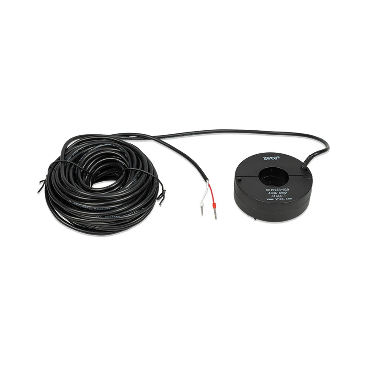 Victron CTR110000500 current transformer 100 A:50 mA for MultiPlus-II 1 m, black ring transformer on a coiled cable