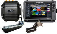 Lowrance HDS-9 Gen3 ROW with Mid High StructureScan 3D Transducer