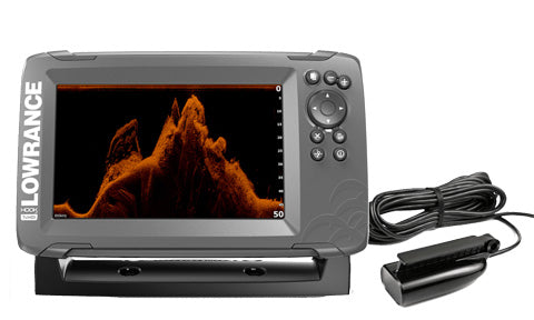 Lowrance Hook2-7x Splitshot GPS Fishfinder 200 kHz and DownScan Imaging