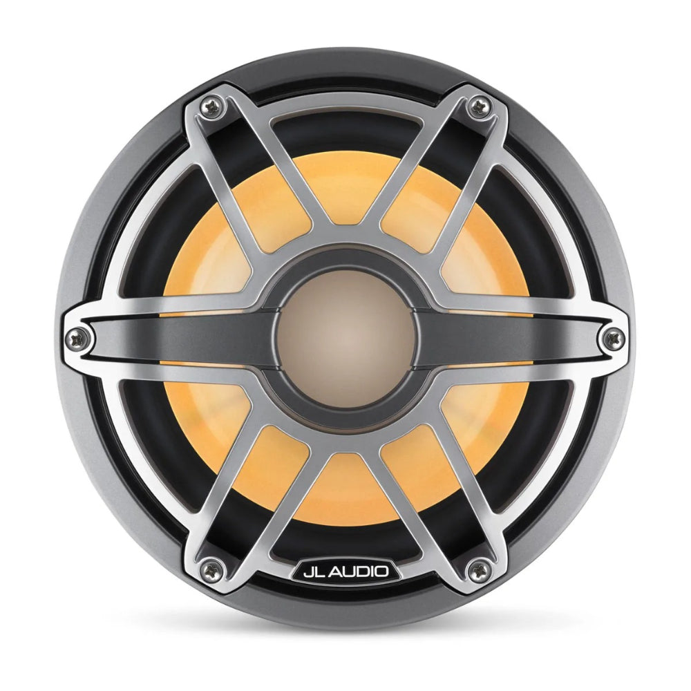 JL Audio® M6 Marine Subwoofer, 8" with LED and Titanium Sport Grille