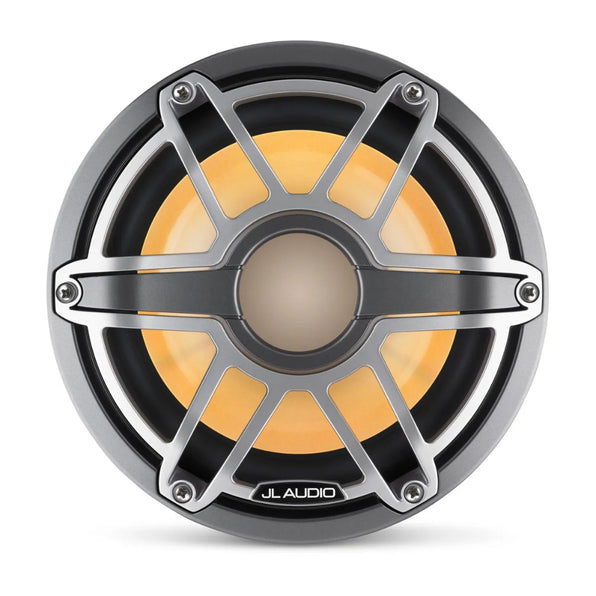 JL Audio® M6 Marine Subwoofer, 8" with LED and Titanium Sport Grille