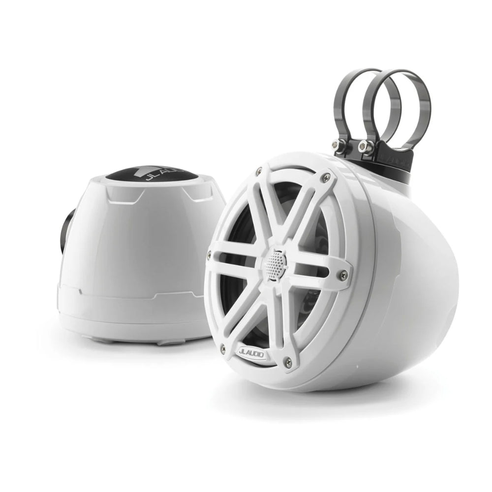 JL Audio® VeX™ Enclosed System, M3 6.5” with White Sport Grille (M3-650VEX-Gw-S-Gw)