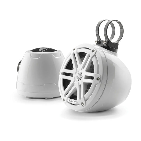 JL Audio® VeX™ Enclosed System, M3 6.5” with White Sport Grille (M3-650VEX-Gw-S-Gw)