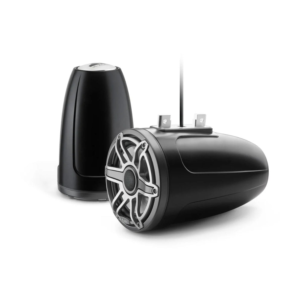 JL Audio M6 Enclosed Tower Speakers - 7.7" - Titanium Sport