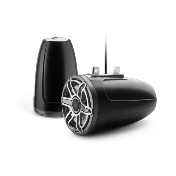 JL Audio M6 Enclosed Tower Speakers - 7.7" - Titanium Sport
