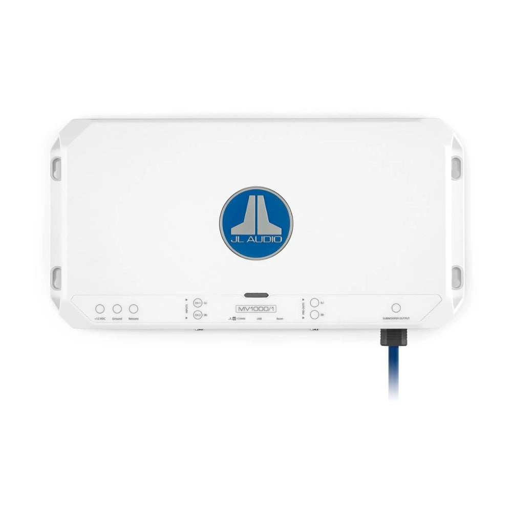 JL Audio® MVi Marine Amplifier, Monoblock Marine Subwoofer Amplifier (1000 watts)