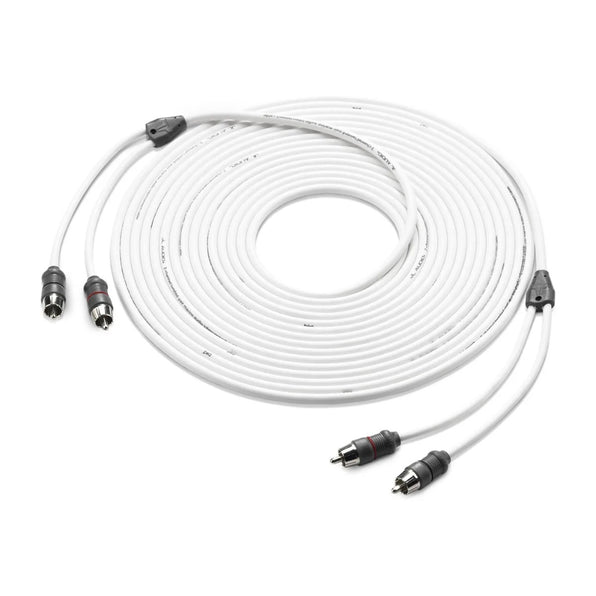 JL Audio® Premium Audio Interconnect, 2-channel, 25' to 25' (XMD-WHTAIC2-25)