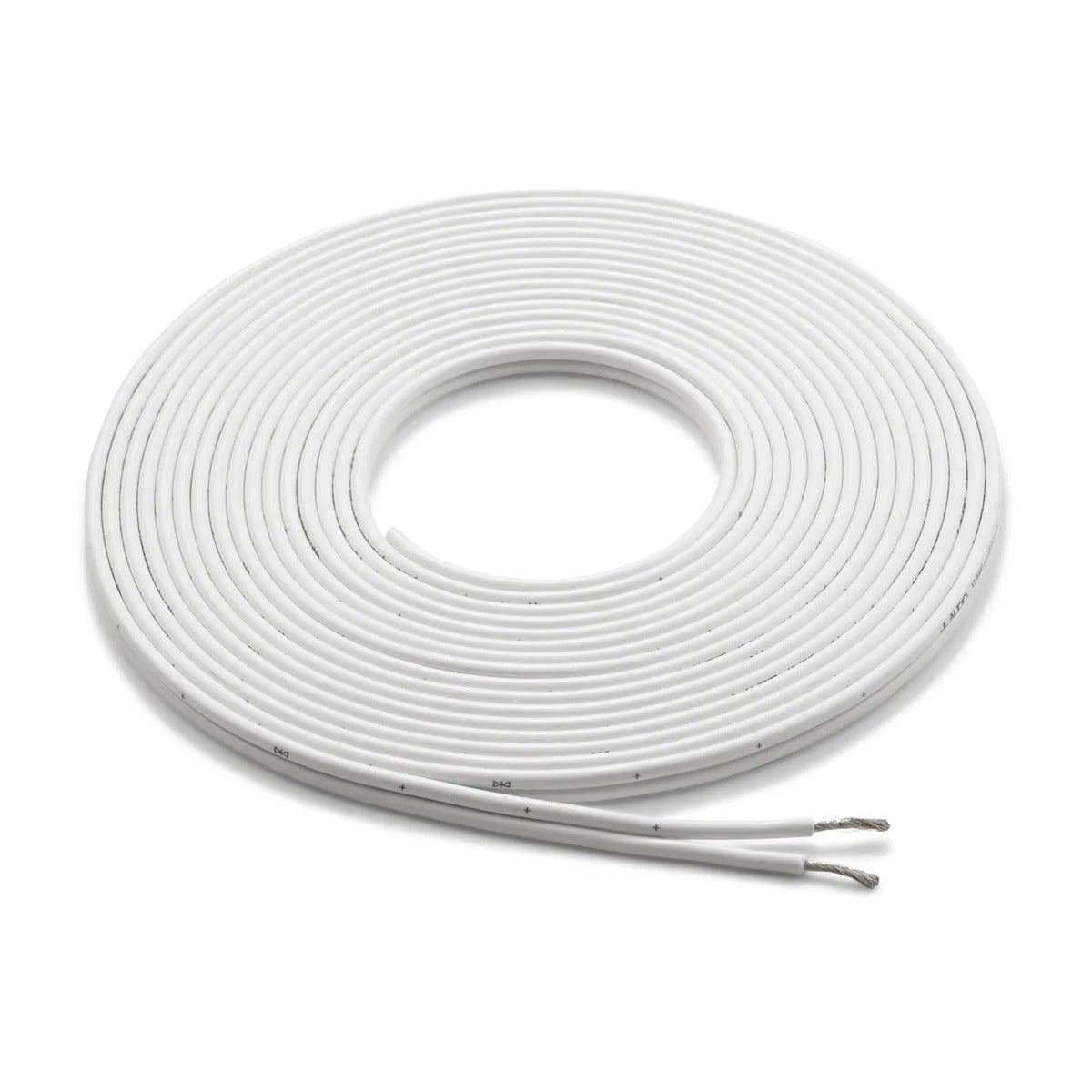 JL Audio White Parallel Conductor Speaker Cable - 12 AWG - 25'