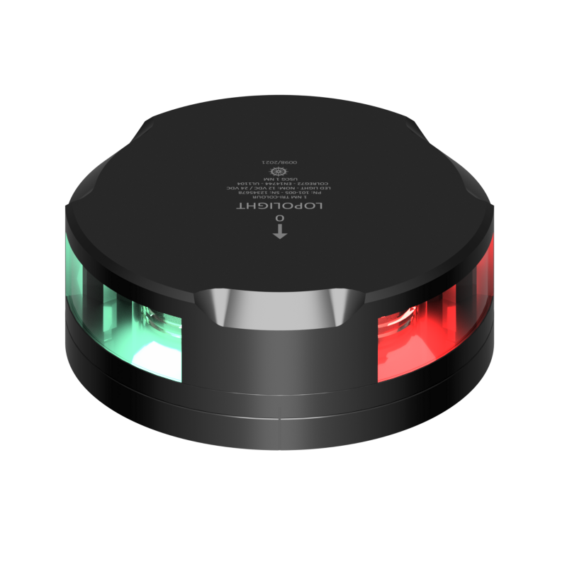 Lopolight NL101-005-FB-B 1nm Tricolour, Black Anodized, with FB Base