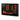 Garmin GNX 120 010-01395-00 large format instrument, red night display showing depth 81.3 with a graph