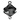 Lopolight NL200-012G2-H1C-B black anodised hoistable 360 degree white light with eye bolts top and bottom