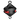 Lopolight NL200-014G2-H1C-B black hoistable 360 degree red light with lifting eyes top and bottom, red lens lit