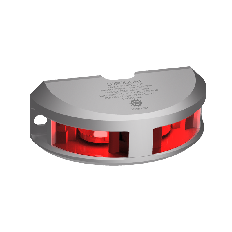 Lopolight NL200-016G2 20M 2nm 180° Red, Silver Anodized