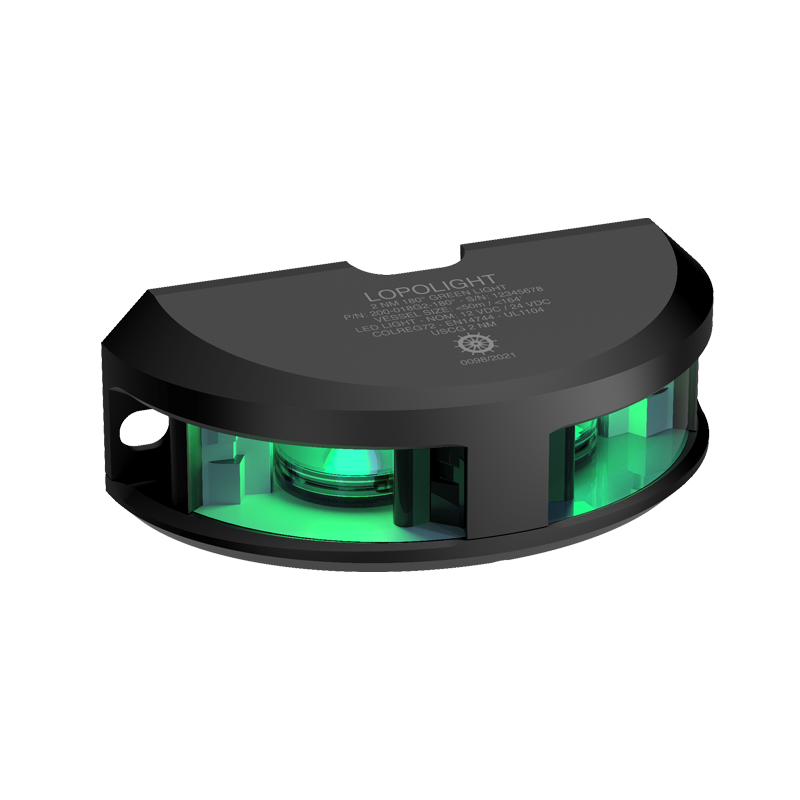 Lopolight NL200-018G2-B 20M 2nm 180° Green, Black Anodized