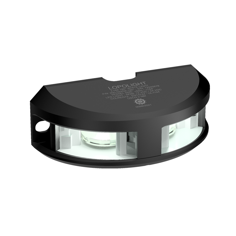 Lopolight NL200-024G2-B 20M 2nm 180° White, Black Anodized