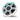 Fusion Apollo 010-02918-11 7.7in LED marine speaker, white sports grille lit aqua, angled front